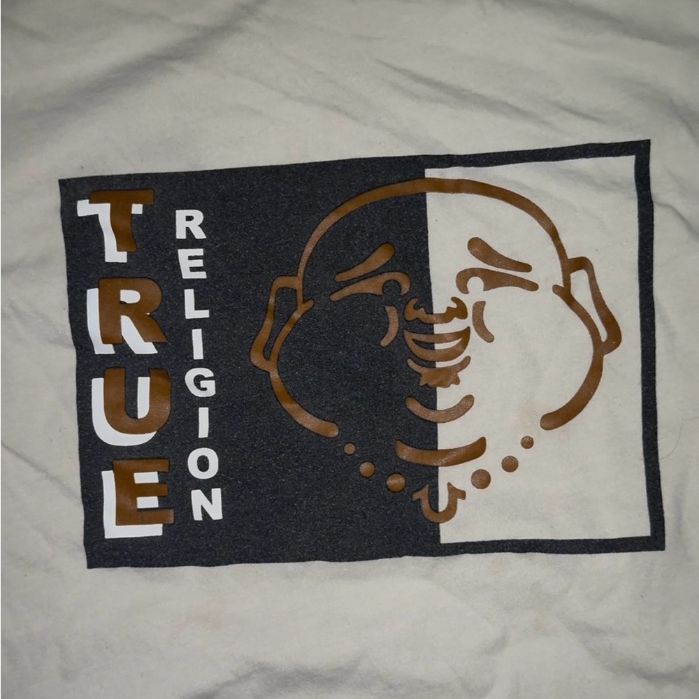 True Religion Buddha Graphic Tee